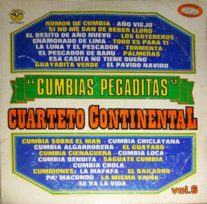 Cumbias Pegaditas Vol. 6