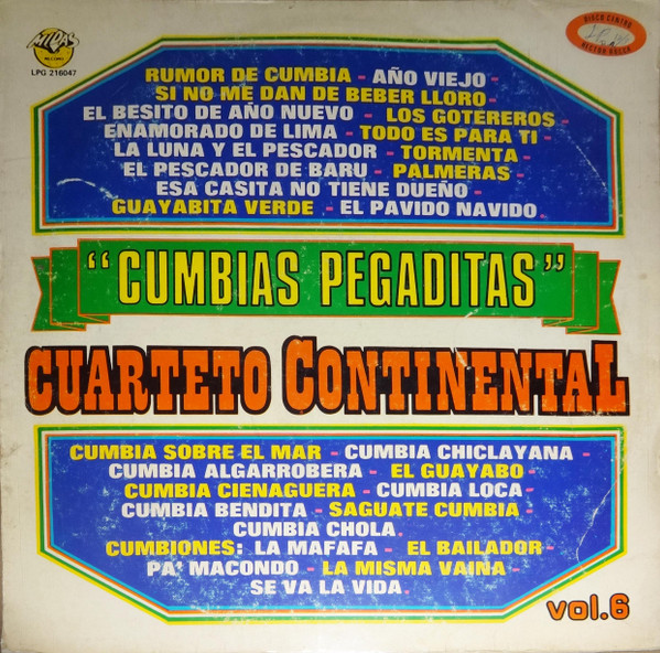 Cumbias Pegaditas Vol. 6