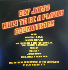 Def Jam’s How To Be A Player Soundtrack