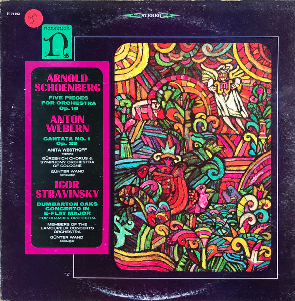 5 Pieces For Orchestra / Cantata No. 1 / Dumbarton Oaks Concerto