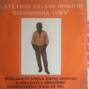 Late Chief Zalaide Ofoko Of Enekorogha Town
