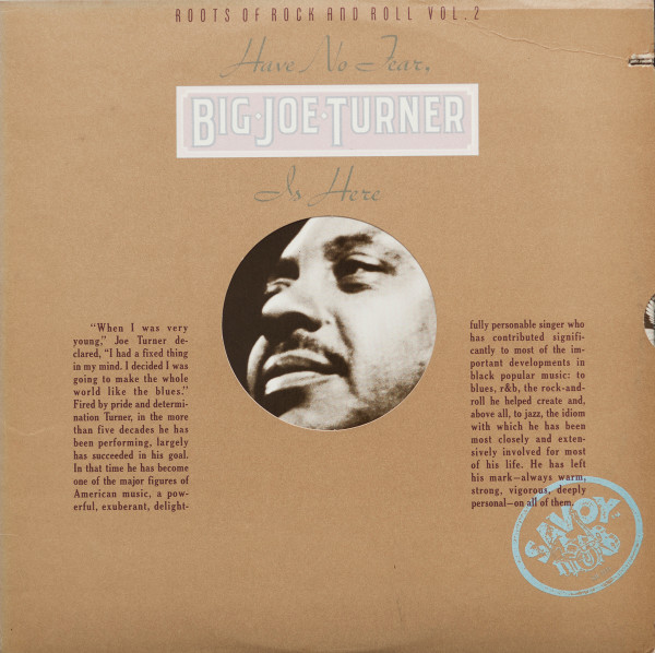 Have No Fear, Big Joe Turner Is Here