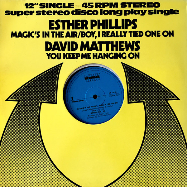 Magic's In The Air / Boy, I Really Tied One On / You Keep Me Hanging On