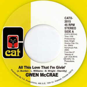 All This Love That I’m Givin’ / Maybe I’ll Find Somebody New