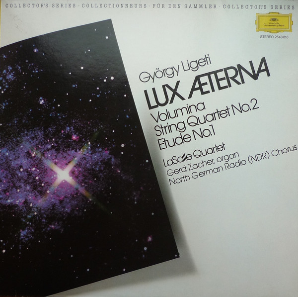 Lux Aeterna / Volumina / String Quartet No.2 / Etude No.1