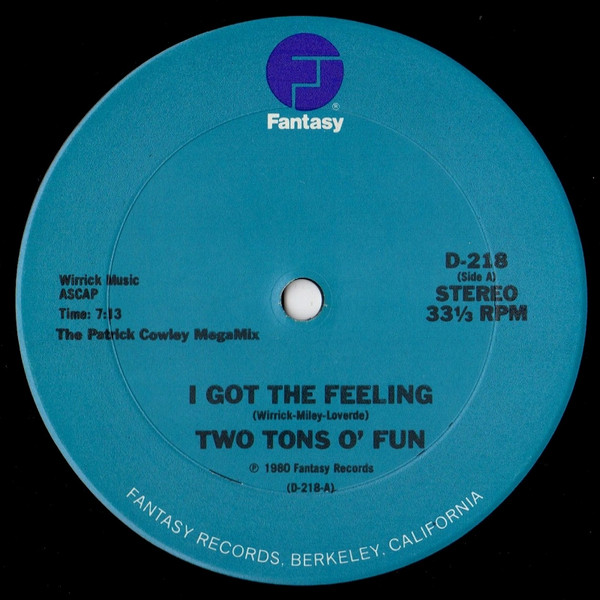 I Got The Feeling / Space Bass