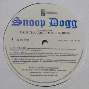 Selections From Paid Tha Cost To Be Da Bo$$
