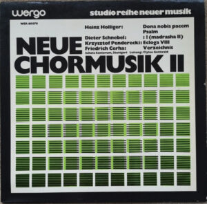 Neue Chormusik II