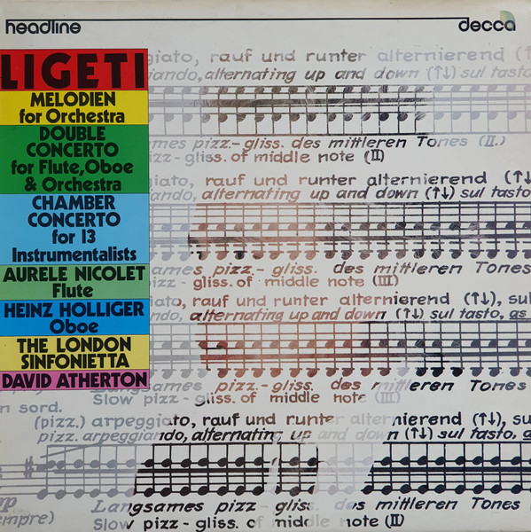 Melodien For Orchestra / Double Concerto For Flute, Oboe And Orchestra / Chamber Concerto For 13 Instrumentalists