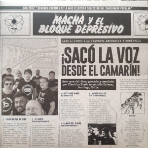 ¡Sacó la Voz Desde el Camarín!
