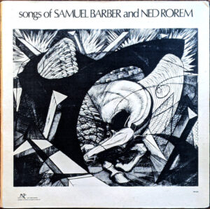 Songs Of Samuel Barber And Ned Rorem