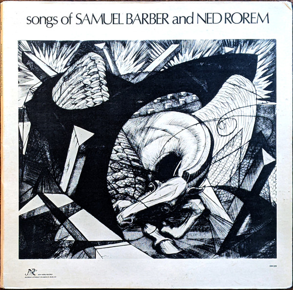 Songs Of Samuel Barber And Ned Rorem