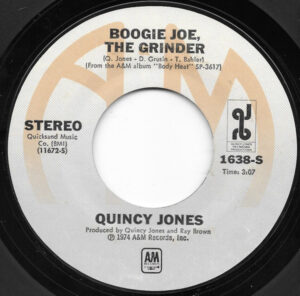 Boogie Joe, The Grinder