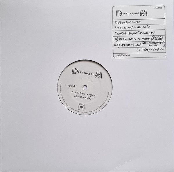 My Cosmos Is Mine / Speak To Me Remixes