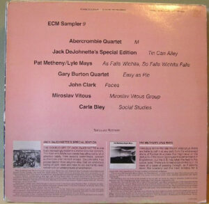 ECM Sampler 9
