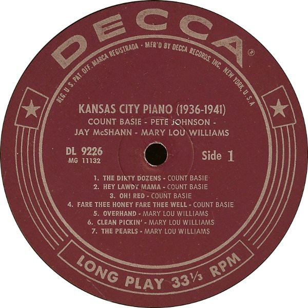 Kansas City Piano (1936-1941)