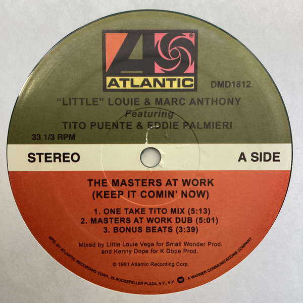 The Masters At Work (Keep It Comin' Now)