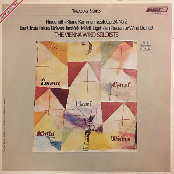 Trois Pièces Brèves / Mládi / Kleine Kammermusik / Ten Pieces For Wind Quintet