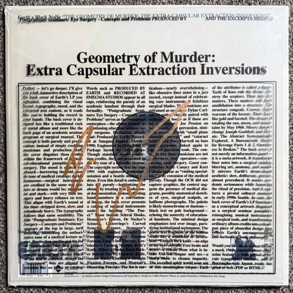 Geometry Of Murder: The Extra Capsular Extraction Inversions