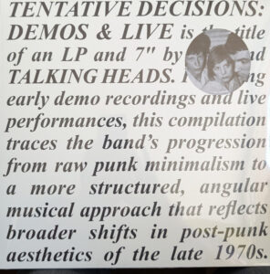 Tentative Decisions: Demos & Live