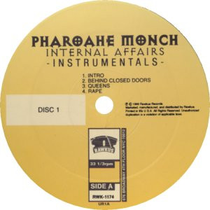 Internal Affairs (Instrumentals)