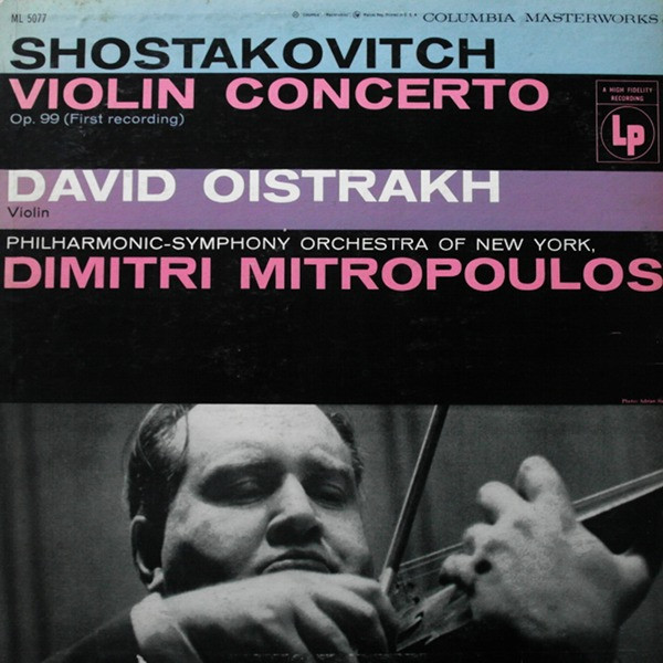 Violin Concerto, Op. 99 (First Recording)