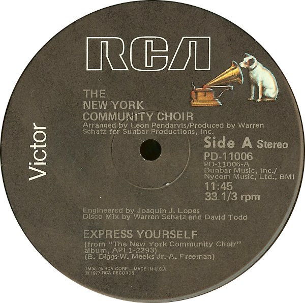 Express Yourself / Have A Good Time