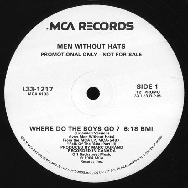 Where Do The Boys Go?