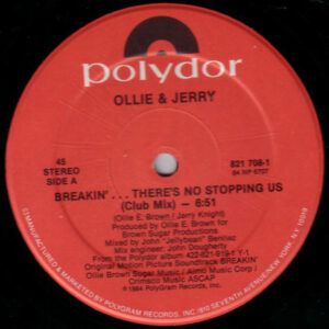 Breakin’… There’s No Stopping Us