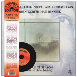 Change Of Season (Music Of Herbie Nichols)