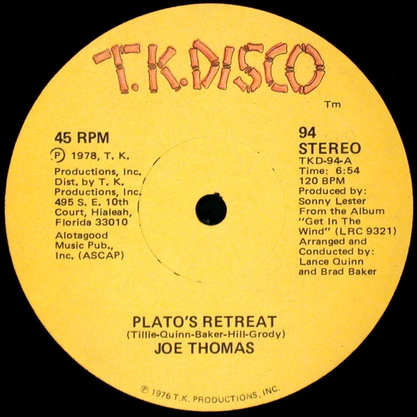 Plato's Retreat / A Place In Space