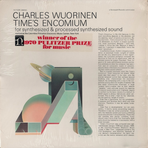 Time's Encomium (For Synthesized & Processed Synthesized Sound)
