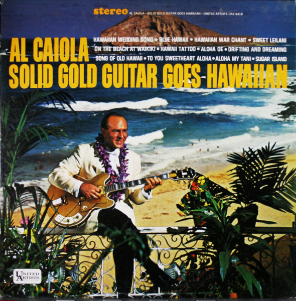 Solid Gold Guitar Goes Hawaiian