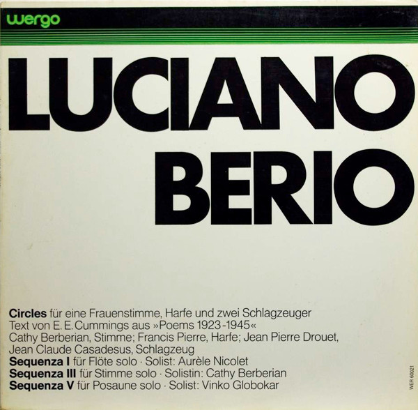 Circles · Sequenza I, III, V
