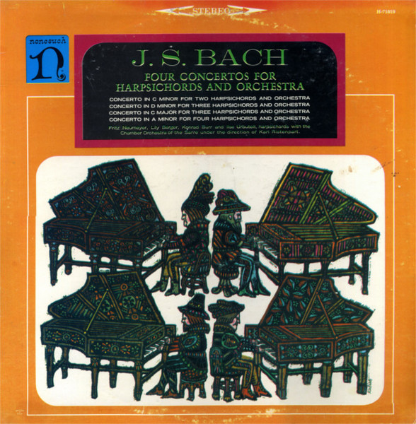 Four Concertos For Harpsichords And Orchestra