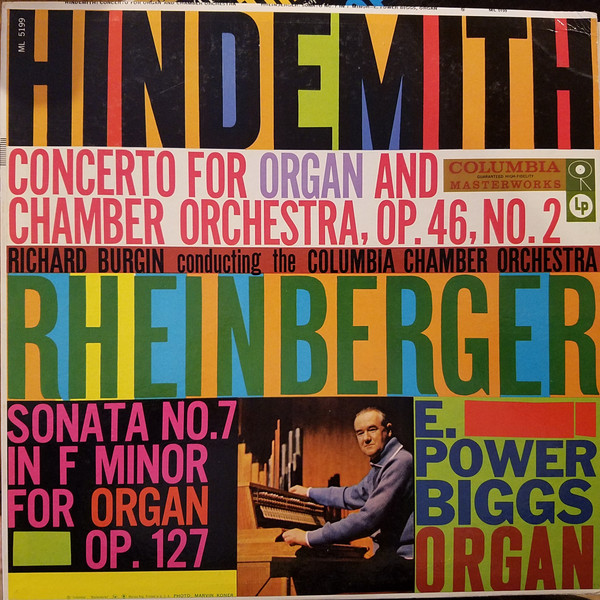 Concerto For Organ And Chamber Orchestra, Op.46, No. 2 / Sonata No. 7 In F Minor For Organ Op.127