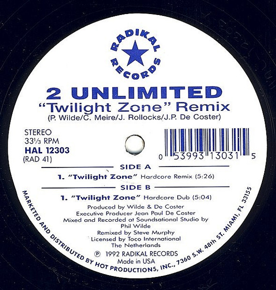 Twilight Zone Remix (Limited Edition Hardcore Remix)