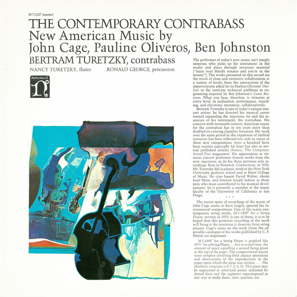 The Contemporary Contrabass