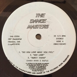 Do You Love What You Feel / Any Love / Sweet Thing / Padlock