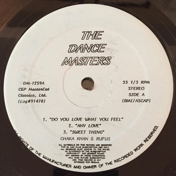 Do You Love What You Feel / Any Love / Sweet Thing / Padlock