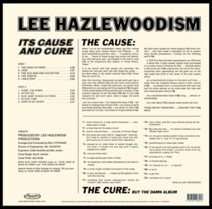 Lee Hazlewoodism – Its Cause And Cure