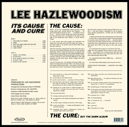 Lee Hazlewoodism - Its Cause And Cure